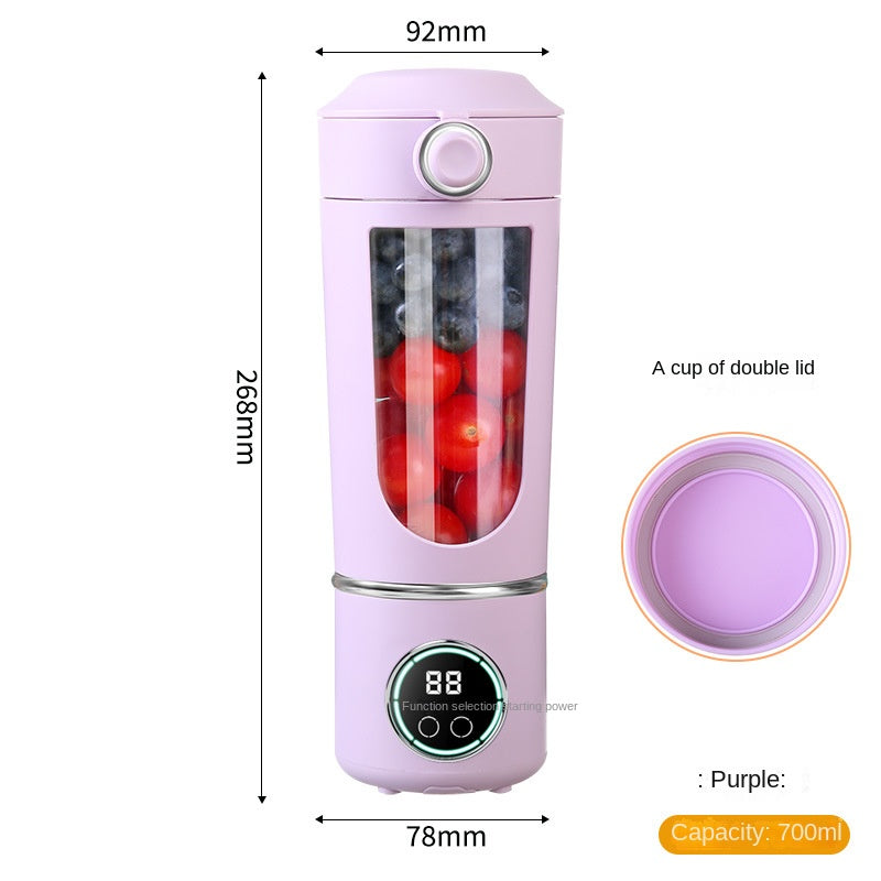 High-end juicer household crushed ice juicer cup USB charging portable juicer outdoor travel cup 12 dollars - V.I.P Digital Presence