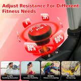 Indoor Exercise Bike Cycling Bike with Comfortable Seat Cushion Black+Red - V.I.P Digital Presence
