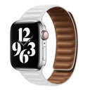 Suitable For iwatch8 Watchband S7 SE 6/5/43 Magnetic Suction New Leather Loopback Chain Apple Watch Wristband - V.I.P Digital Presence