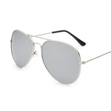 Gafas de sol coloridas Toad Glasses Pilot Hombres y Mujeres Modelos 3025 Gafas de sol reflectantes con película de color