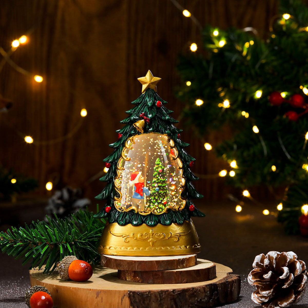Christmas gifts, painted Christmas trees, glowing candles, oil lamps, children's small gifts, wind lamps, bar table decorations, ornaments - V.I.P Digital Presence