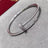 Precision Thick Plating Head and Tail Diamond Fashion Three-Circle Full Diamond Couple Bracelet - V.I.P Digital Presence