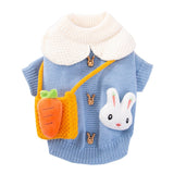 New Cute Cat Clothes Hair proof Autumn Puppet Kitten English Short Blue Cat Pet Autumn Winter Cat Sweater - V.I.P Digital Presence