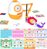 Eggy Robot Teacher We DRAW Educational Robots Preschool Learning Drawing 3+(1 boxes of cards) - V.I.P Digital Presence