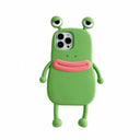 Funny Silicone 3D Frog Phone Case For IPhone 14 13 11 12 Pro Max XS XR X 7 8 Plus SE Cartoon Cute Shockproof Bumper Cover - V.I.P Digital Presence