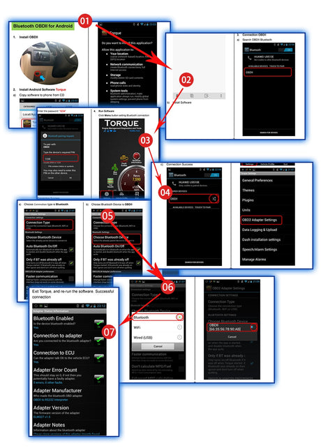 OBD2 HH OBD ELM327 V1.5 Bluetooth OBD2 CAN BUS Check Engine Car Auto Diagnostic Scanner Tool Interface Adapter For Android PC - V.I.P Digital Presence