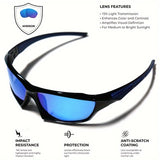 Fashion Sunglasses Colorful Film Outdoor Night Vision Driver Driving Sunglasses Cycling Sports Glasses - V.I.P Digital Presence