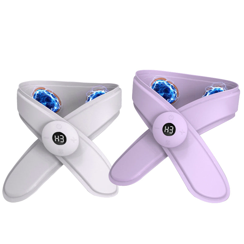 Neck Massager with Heat, Portable Neck Lymphatic Massager for Pain & Fatigue Relief - V.I.P Digital Presence
