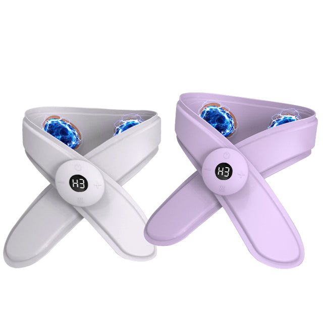 Neck Massager with Heat, Portable Neck Lymphatic Massager for Pain & Fatigue Relief - V.I.P Digital Presence