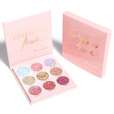 CmaaDu 9 Shades of Glitter Eyeshadow Makeup Matte and Metallic Glitter Glitter Powder - V.I.P Digital Presence