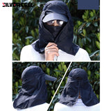 Sun Caps Flap Hats 360 degree Solar UV Protection Sun Hat Summer Men Women Sun Visor Cap Folding Removable Neck Face Mask Head - V.I.P Digital Presence