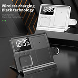 The thermometer clock supports wireless charging and night light charging - V.I.P Digital Presence