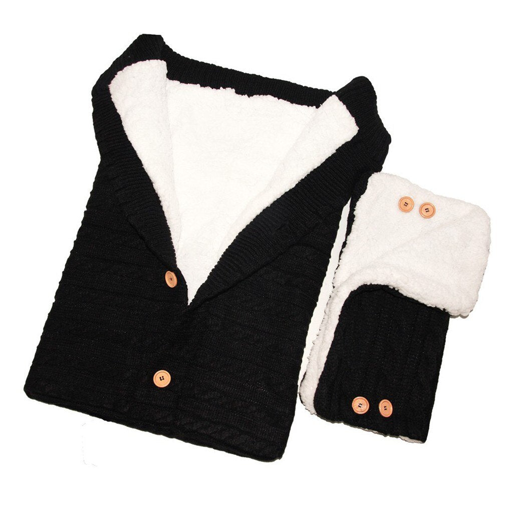 Infant Baby  Swaddle Sleeping Bag Cute Soft Sleep Sack Stroller Wrap+Stroller Gloves - V.I.P Digital Presence