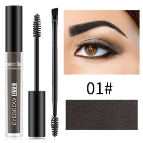 Romantic Beauty Two-Headed Brow Brush For Long-Lasting Styling Waterproof Perspiration-Proof Brow Dye - V.I.P Digital Presence