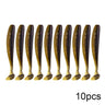 QXO 10 piezas/lote de señuelos blandos de silicona, 7 cm, 2 g, artículos para pesca en el mar, PVA Swimbait Wobblers, aparejos artificiales 