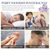 Foot Bath Ball, Repair Heel Dry Crack Skin Relief Physical Discomfort Cold Moisturizing Foot Care Ball - V.I.P Digital Presence