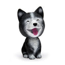 Cute doll decorations in the car, resin bobblehead dog animal bulldog, creative cute car ornaments - V.I.P Digital Presence