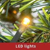 Christmas Tree Artificial Christmas 4-piece Set, including flower wreath, flower wreath, and 2 entrance trees, with LED lights - V.I.P Digital Presence
