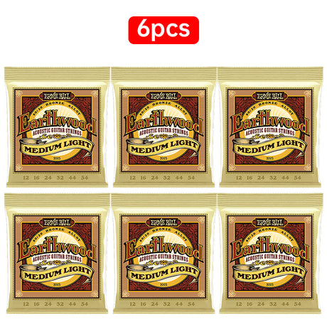 6 sets of Ernie Ball 2003-2008Folk strings，2403-2409classical strings for electric & acoustic guitars - V.I.P Digital Presence