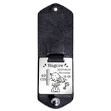 Personal Custom Customized New Baby Born Brand Commemorative Leather Stainless Steel Keychain - V.I.P Digital Presence
