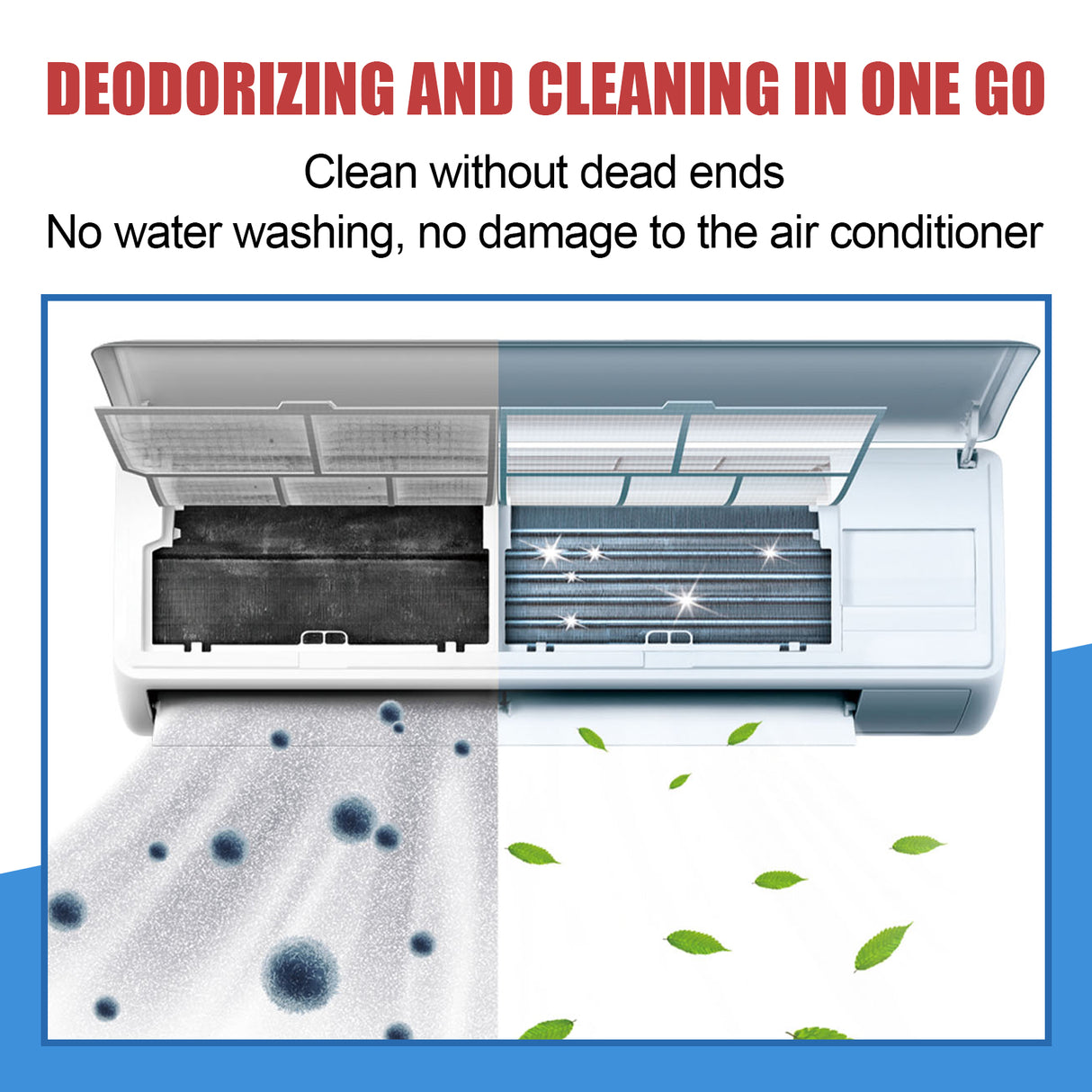 Air Conditioner Cleaner, Household Air Conditioner Hang-Up, Non-Dismantling, Odorless Descaling, Foam Air Conditioner Cleaning - V.I.P Digital Presence
