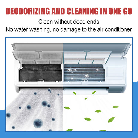 Air Conditioner Cleaner, Household Air Conditioner Hang-Up, Non-Dismantling, Odorless Descaling, Foam Air Conditioner Cleaning - V.I.P Digital Presence