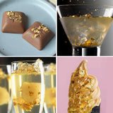 Gold Foil Pastry Decorations, Pastry Decoration Mask Treatment With Decorative Supplies - V.I.P Digital Presence