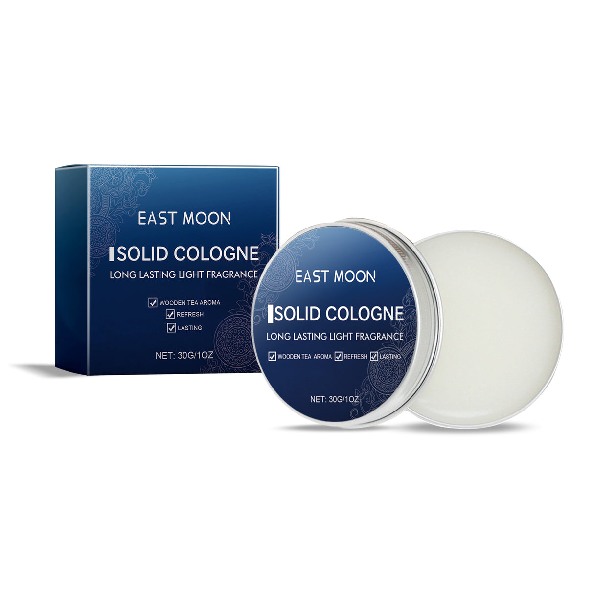 Solid Balm Men's Charm Solid Balm Fresh Natural Long-Lasting Fragrance Balm - V.I.P Digital Presence