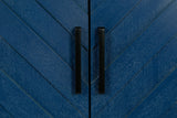 Stronger Vintage Style Buffet Cabinet Lacquered Accent Storage 4 Door Wooden - V.I.P Digital Presence