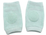1Pair Soft Anti-slip Safety Crawling Elbow Cushion Knee Pad Semi-combed cotton terry dispensing Baby Infant Born Toddler Kids
