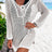 Openwork Tie Neck Cover-Up - V.I.P Digital Presence