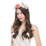 Handmade rattan wreath headband with macaron bright colored headband hairband - V.I.P Digital Presence