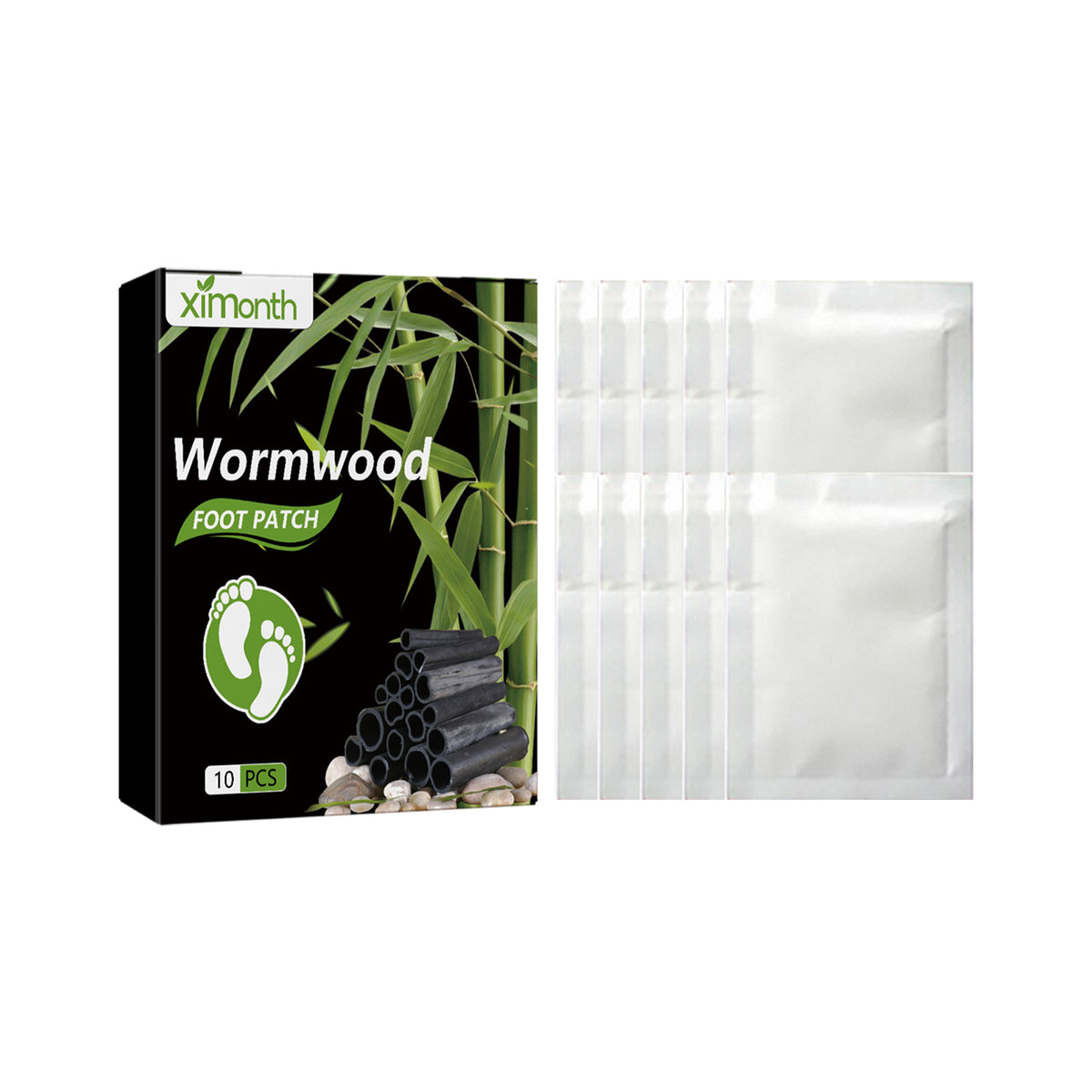 Wormwood Foot Pads, Help Sleep Relieve Physical And Mental Fatigue Foot Deep Cleaning Massage Treatment Patch - V.I.P Digital Presence