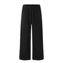 Street Trend Loose Straight Leg Long Pants Men's Sports Sweatpants Solid Color Versatile Casual Ankle Drawstring Trousers - V.I.P Digital Presence