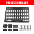 Rear Window Molle Panel System for 2018-2024 Jeep Wrangler JL 4Doors - Modular Storage and Protective Decoration - V.I.P Digital Presence