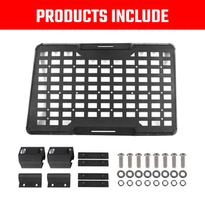 Rear Window Molle Panel System for 2018-2024 Jeep Wrangler JL 4Doors - Modular Storage and Protective Decoration - V.I.P Digital Presence