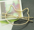 Fashion Hollow Cute Cat Hair Pin Imitation Pearl Hairpin Hair Side Clip Hair Accessories Hair Barrette For Women Girl Gifts - V.I.P Digital Presence