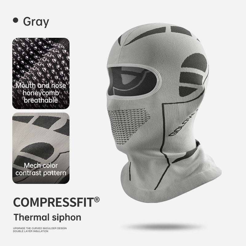 Winter skiing head cover face guard windproof motorcycle headscarf riding mask warm breathable neck guard - V.I.P Digital Presence