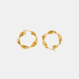 Titanium Steel Twisted Earrings - V.I.P Digital Presence