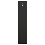 Multi-functional Hall Tree with Storage Shelves Drawers and Cabinet, Elegant Hallway Shoe Cabinet with Bench Modern Black - V.I.P Digital Presence