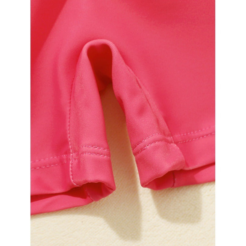 Children's buoyancy swimsuit cute one-piece swimsuit for infants and young children floating zipper swimsuit for female babies - V.I.P Digital Presence