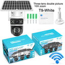 Solar camera WIFI dual-screen gunball 10x zoom low-power battery wireless monitor - V.I.P Digital Presence