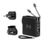 Power Bank 10000mAh With AC Plug 15W Fast Wireless Charging Powerbank USB Type C Mobile Phone Wall Charger for iPhone 14 Xiaomi - V.I.P Digital Presence