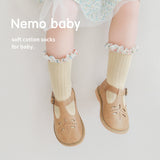 New Girls Socks Combed Cotton Korean Style Baby Socks Chiffon Floral Princess Lace Mid Tube Socks - V.I.P Digital Presence