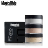 Makeup Magical Halo Three-Color Natural Concealer Loose Powder Fixed Makeup Honey Powder Makeup Waterproof Does Not Take Off Makeup - V.I.P Digital Presence