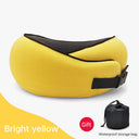 Memory Foam Neck Pillow Cervical Vertebra Travel Portable Noon Break Aircraft U Type Of Pillow Sleep Camping Pillow Carry Bag - V.I.P Digital Presence