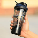 450ml Electric Stirring Cup Spiral Pattern Vortex Protein Powder Shake Cup Automatic Shake Cup Colorful Running Lantern - V.I.P Digital Presence