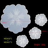 Drip Glue Mold Diy Flower Cherry Blossom Coaster Mold Petal Resin Tray Tea Tray Set Fruit Tray Silicone Mold - V.I.P Digital Presence