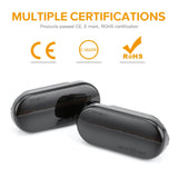 2pieces Led Dynamic Side Marker Turn Signal Light For Volkswagen VW Bora Golf 3 4 Passat 3BG Polo SB6 SEAT Ibiza Leon Skoda Ford - V.I.P Digital Presence