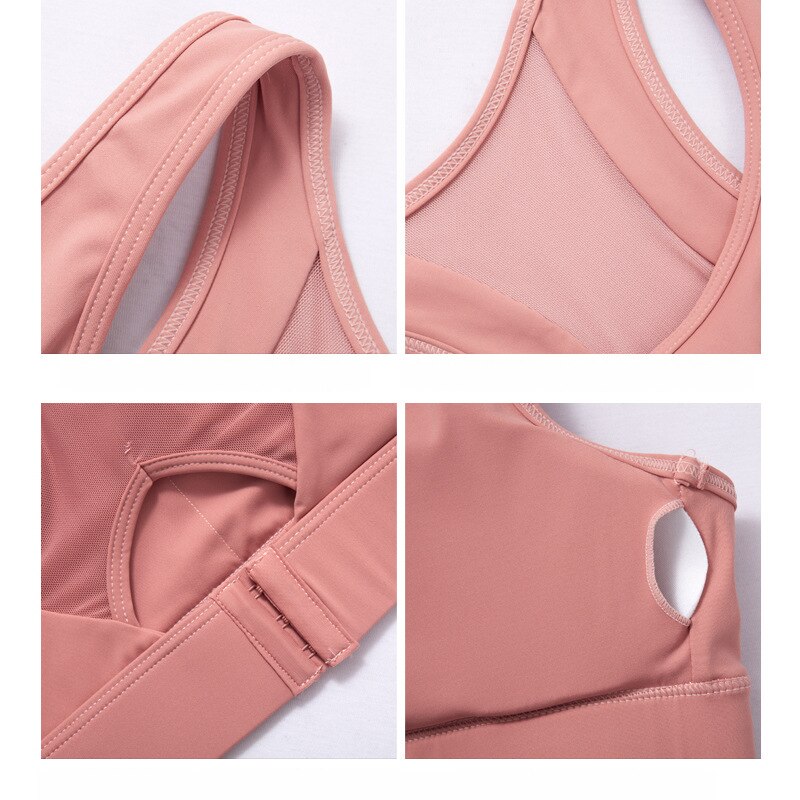 Sports Bra High Impact Support Woman Push-up Sexy Beautiful Back Yoga Padded Crop Top Workout Gym Running Underwear Bra NCLAGEN - V.I.P Digital Presence